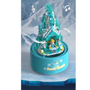 لگو دیزنی گوی موزیکال طرح قلعه برفی 301 قطعه snow castle_اسباب بازی لگو